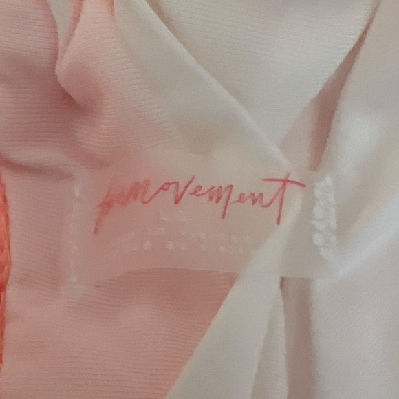 FP Movement Free People Running Shorts Pink Coral Lined Athletic Women’s L - Picture 3 of 5